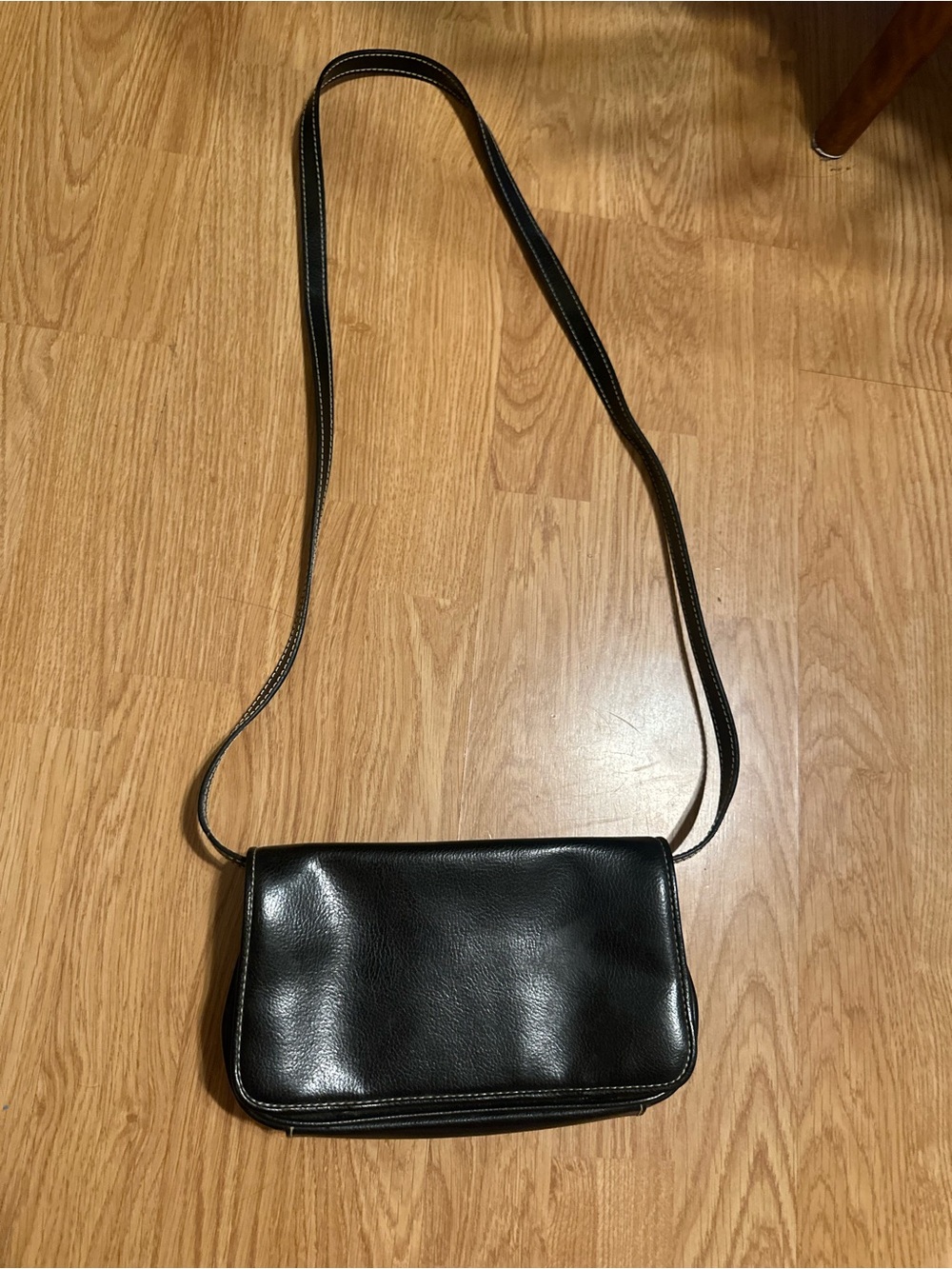 Classic Black Crossbody Shoulder Bag